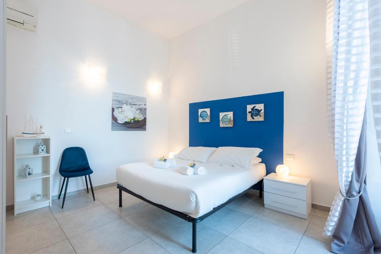 Alla Casa Rosa Al Mare- Centrale A Di Fronte Al Mare- Emozionante- Garage Privato Gratuito A 800 Mt- Aria Condizionata-Wifi 拉帕洛 外观 照片